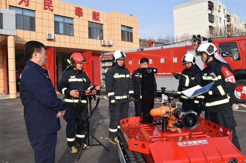 “新戰(zhàn)友”入列，使命必達(dá)， 北京凌天智能助力東營(yíng)油田消防隊(duì)