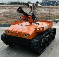 防爆消防滅火偵察機(jī)器人【重型超級(jí)動(dòng)力】 (第10代，360°固定云臺(tái)+語(yǔ)音控制）